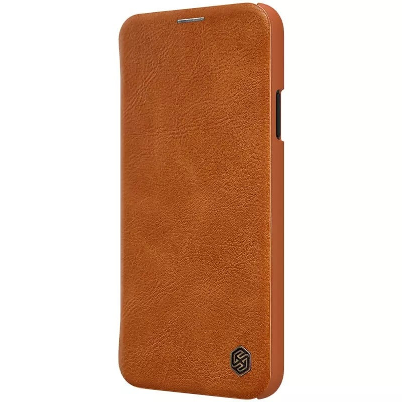 Dėklas Nillkin Qin Leather Samsung A346 A34 5G rudas