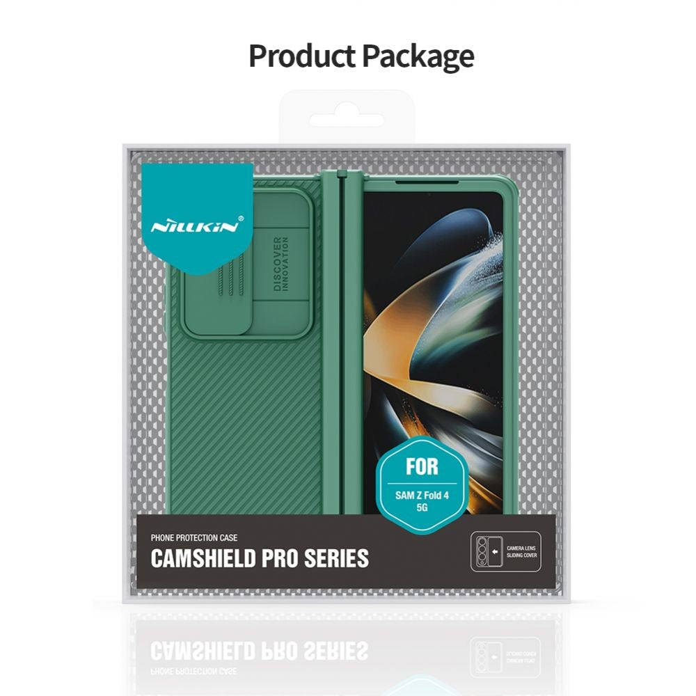 Dėklas Nillkin CamShield Pro Samsung F936 Z Fold4 5G mėlynas
