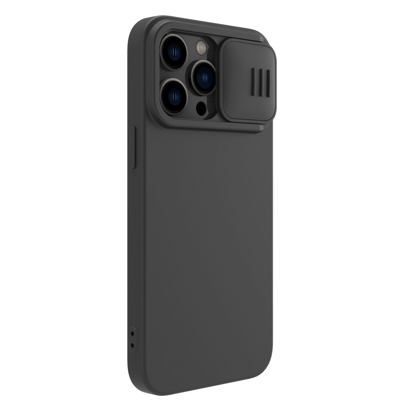 Dėklas Nillkin CamShield Silky Magnetic Silicone Apple iPhone 14 Pro juodas