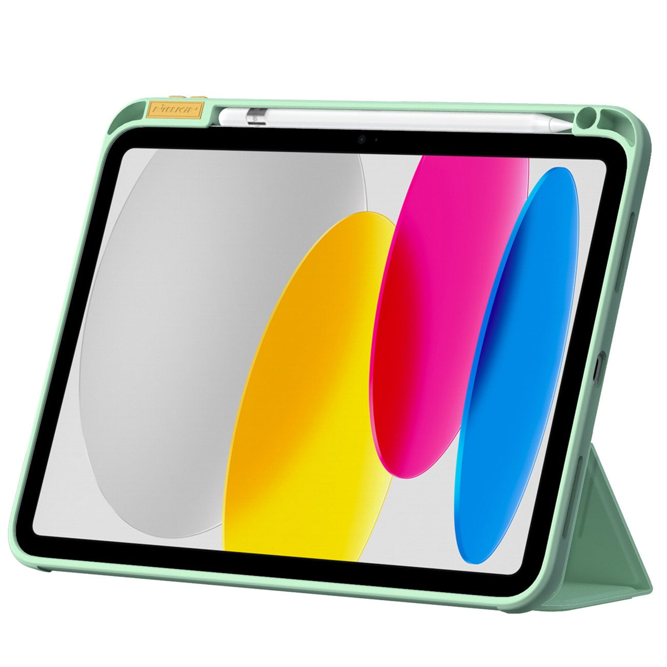 Dėklas Nillkin Bevel Leather Apple iPad 10.9 2022 žalias