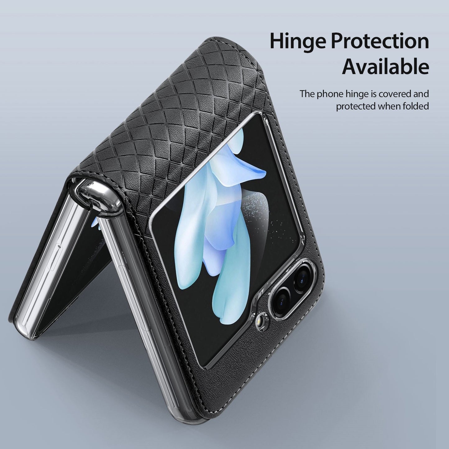 Dėklas Dux Ducis Bril Samsung F731 Z Flip5 5G violetinis