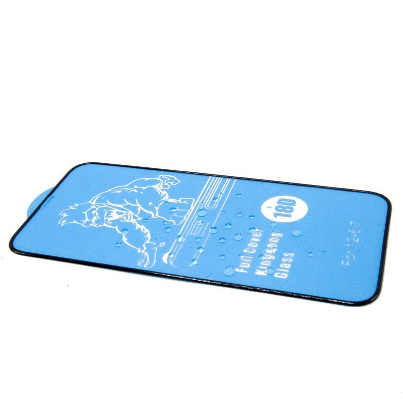 LCD apsauginis stikliukas 18D Airbag Shockproof Apple iPhone 15 Plus juodas