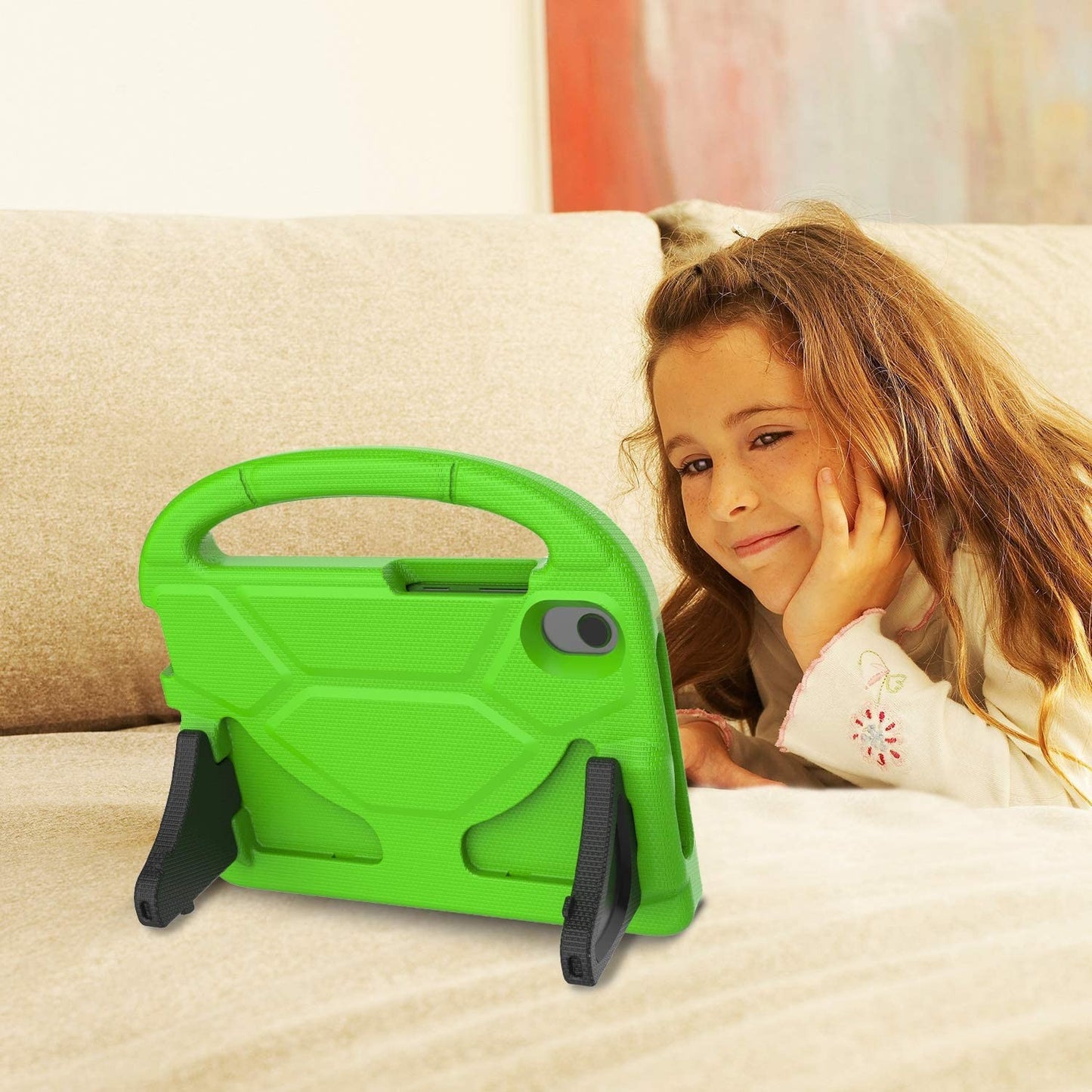 Dėklas Shockproof Kids Lenovo Tab M10 5G 10.6 TB360ZU žalias