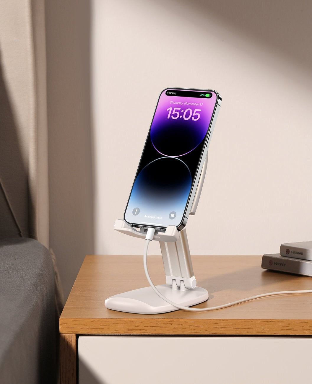 Telefono laikiklis Joyroom JR-ZS371 baltas