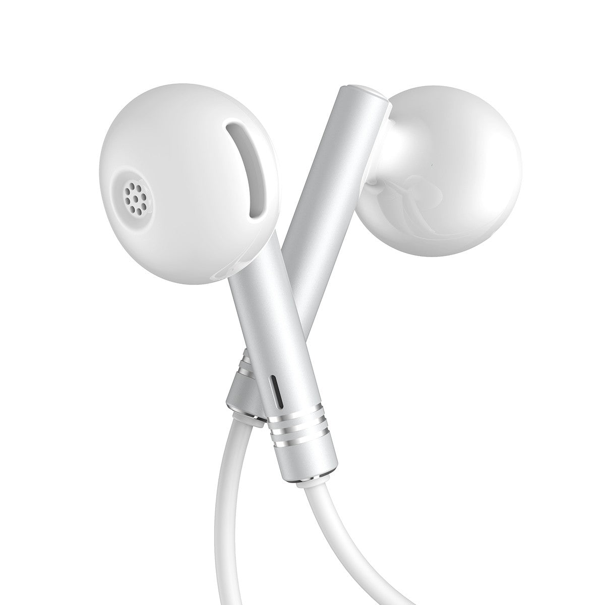 Ausinės Joyroom JR-EW06 3.5mm sidabrinės
