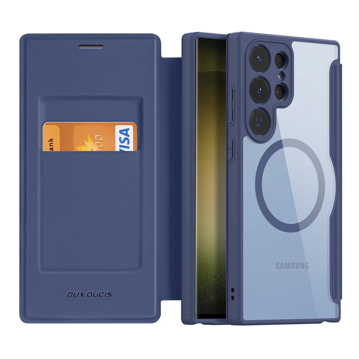 Dėklas Dux Ducis Skin X Pro Samsung S921 S24 violetinis