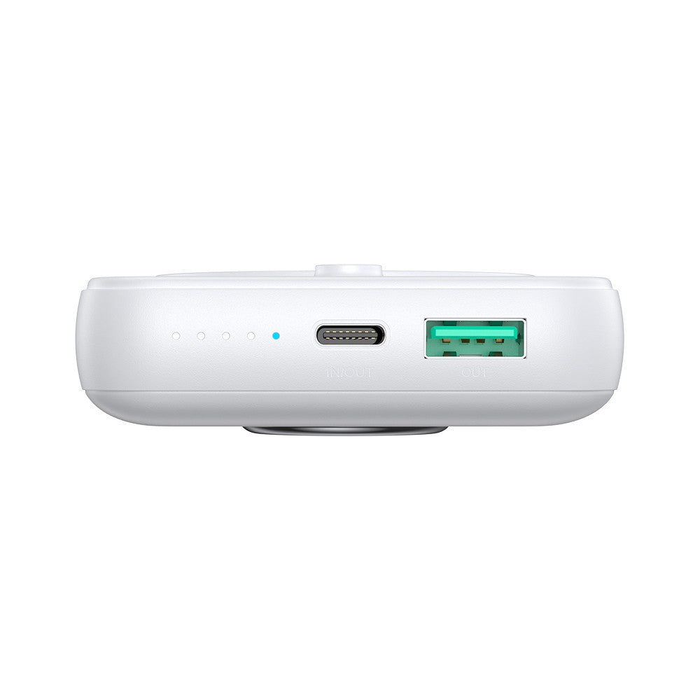 Išorinė baterija Power Bank Joyroom JR-W050 20W Magnetic Wireless 10000mAh balta