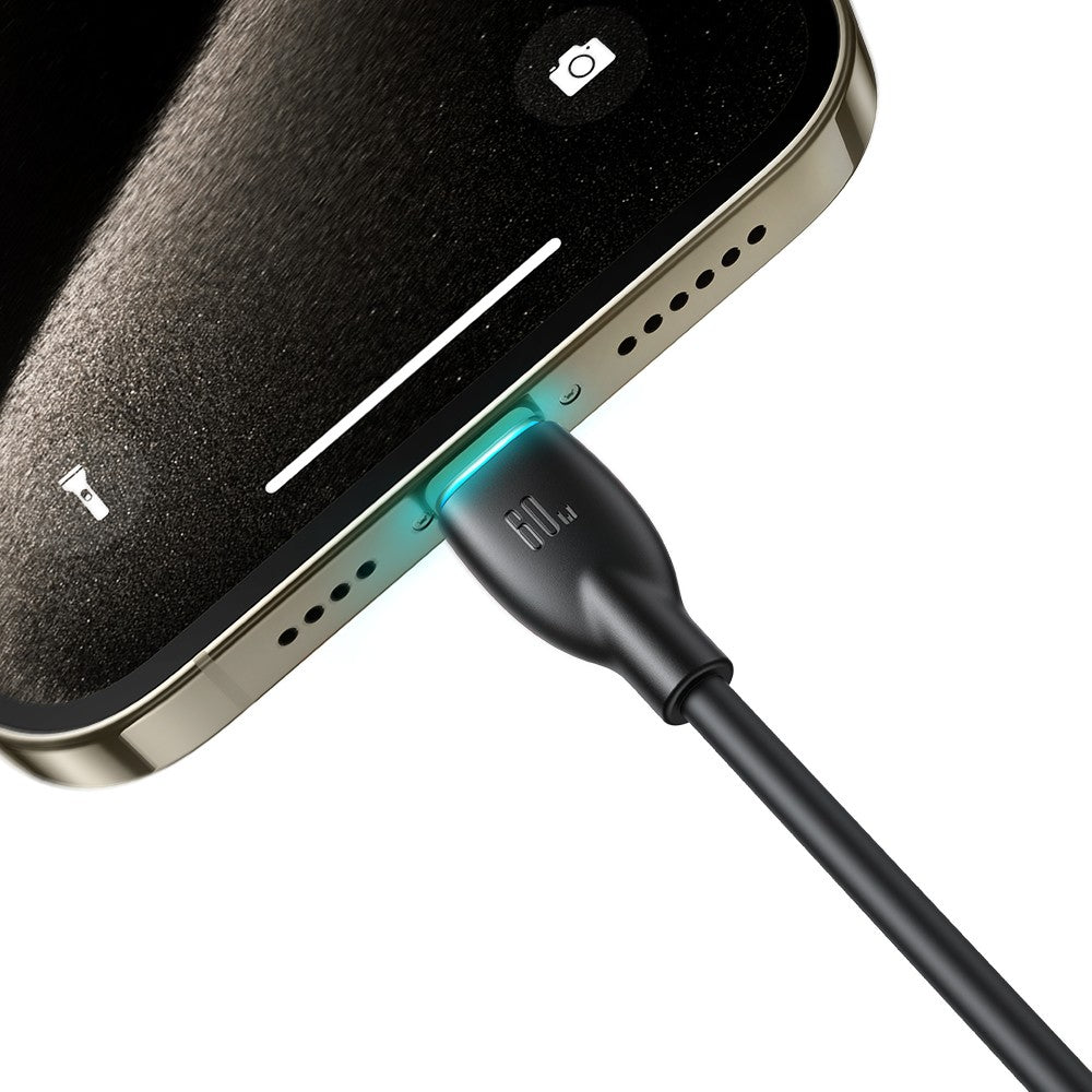 USB kabelis Joyroom S-A30 USB-C to USB-C 60W 1.0m juodas
