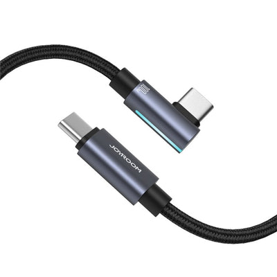 USB kabelis Joyroom S-CC100A17 USB-C to USB-C 100W 1.2m juodas
