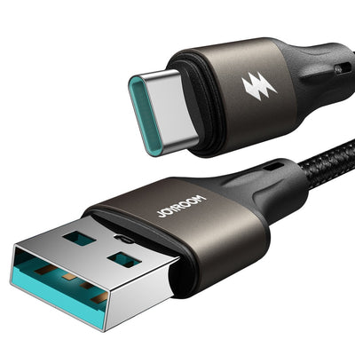 USB kabelis Joyroom SA25-AC3 USB to USB-C 3A 1.2m juodas