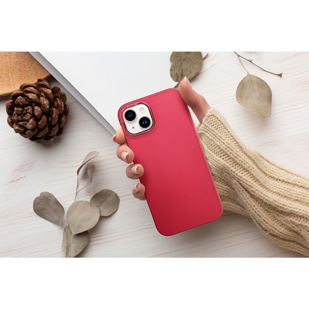 Dėklas FRAME Samsung S928 S24 Ultra rožinis
