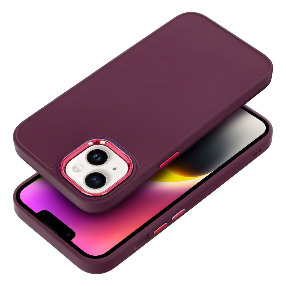 Dėklas FRAME Xiaomi Redmi 13C/Poco C65/Poco M6 5G violetinis