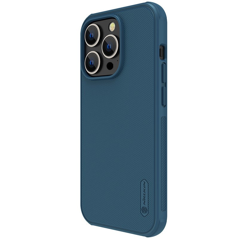 Dėklas Nillkin Super Frosted Shield Pro Apple iPhone 14 Plus mėlynas