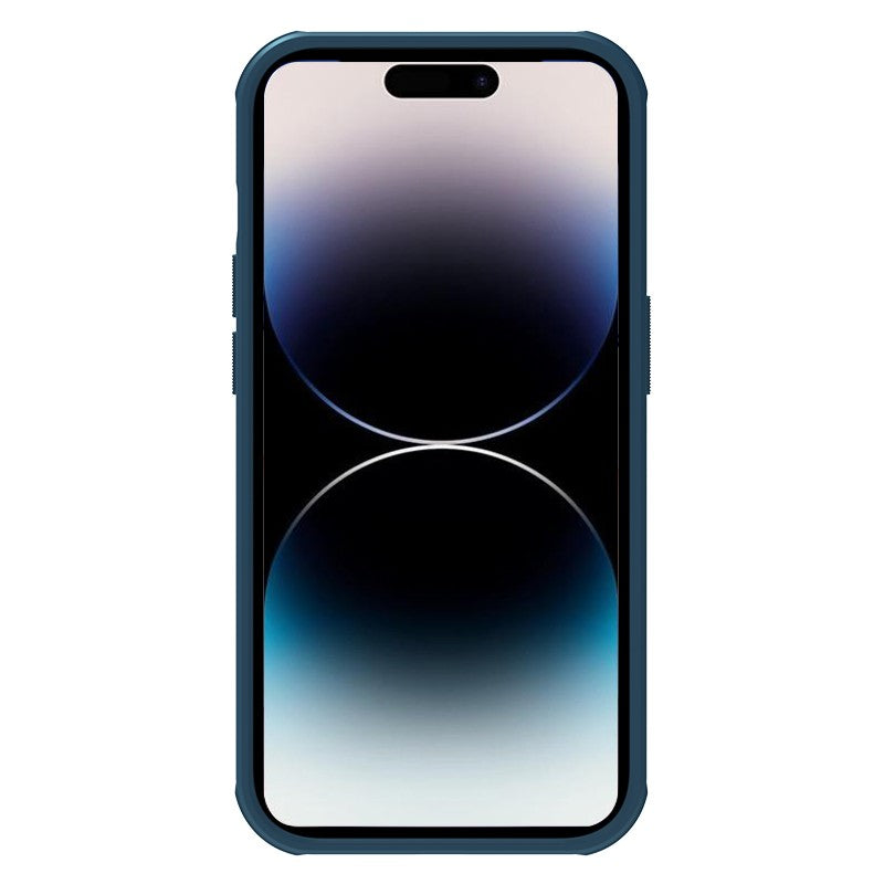 Dėklas Nillkin Super Frosted Shield Pro Apple iPhone 14 Plus mėlynas