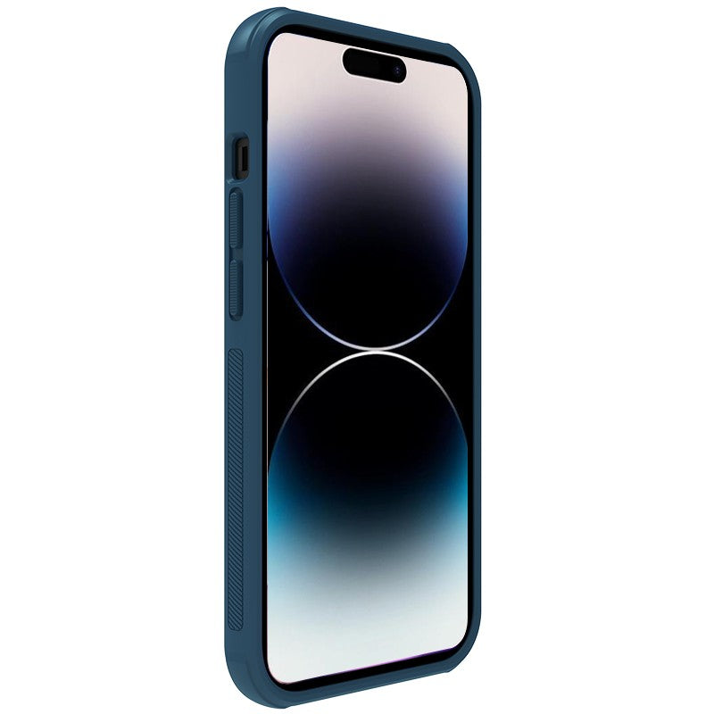 Dėklas Nillkin Super Frosted Shield Pro Apple iPhone 14 Plus mėlynas