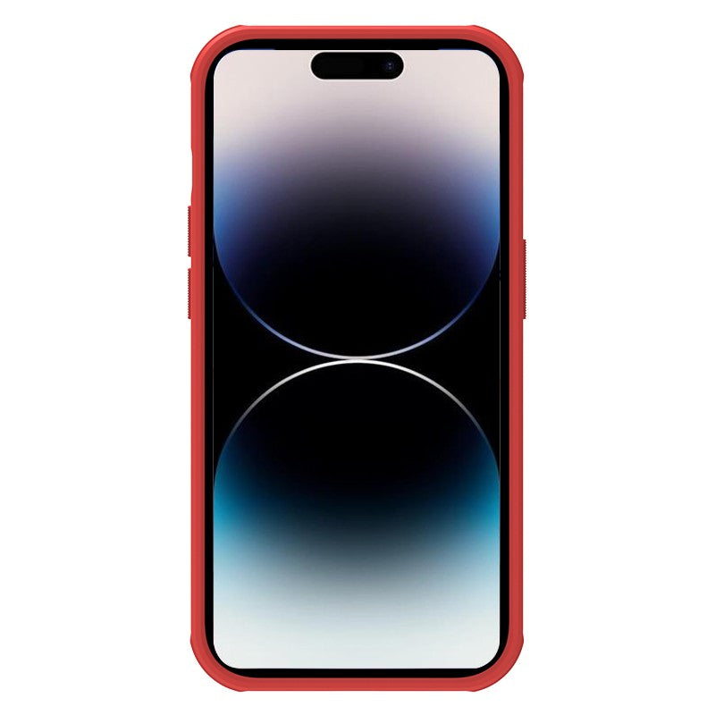Dėklas Nillkin Super Frosted Shield Pro Apple iPhone 14 Pro Max raudonas