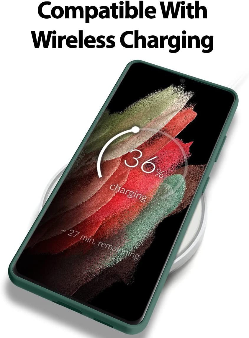 Dėklas Mercury Silicone Case Samsung A556 A55 5G tamsiai žalias