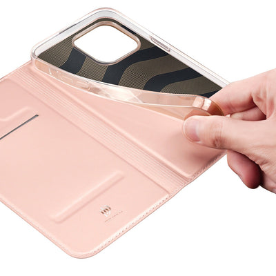 Dėklas Dux Ducis Skin Pro Apple iPhone 15 Pro Max rožinio aukso
