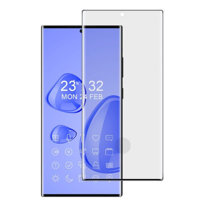LCD apsauginis stikliukas 9D Curved Full Glue Samsung G970 S10e juodas