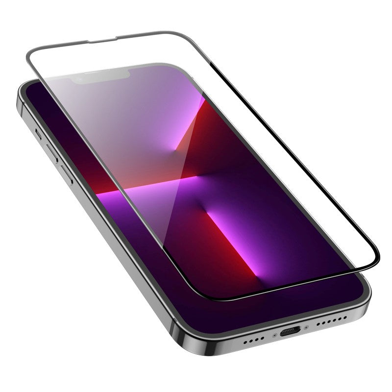 LCD apsauginis stikliukas 5D Full Glue Samsung S901 S22 5G lenktas juodas be išpjovimo