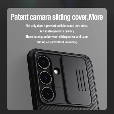 Dėklas Nillkin CamShield Pro Samsung S921 S24 juodas