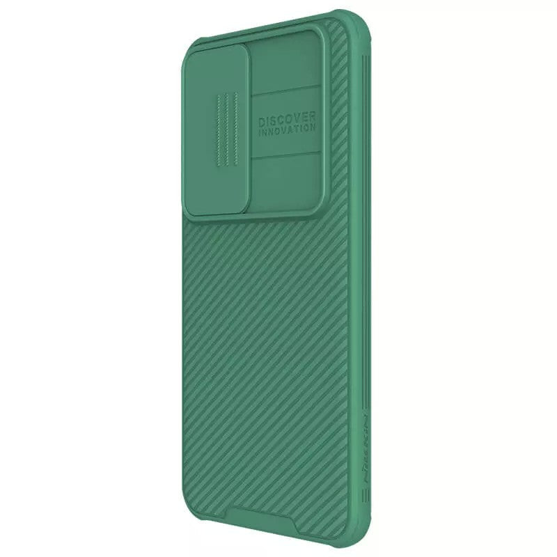 Dėklas Nillkin CamShield Pro Samsung S926 S24 Plus žalias