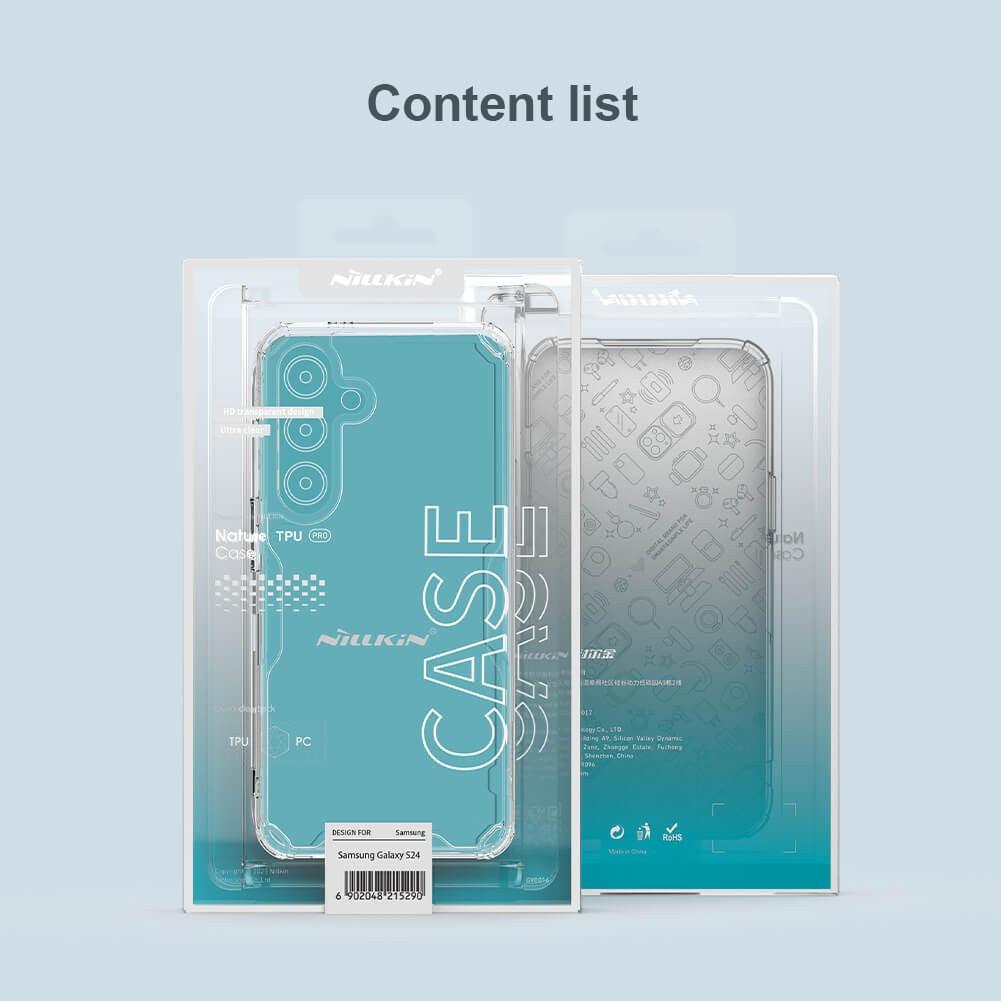 Dėklas Nillkin Nature TPU Samsung S928 S24 Ultra skaidrus