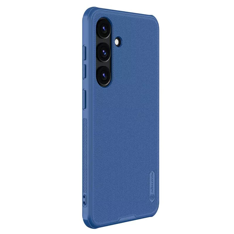 Dėklas Nillkin Super Frosted Shield Pro Samsung S926 S24 Plus mėlynas