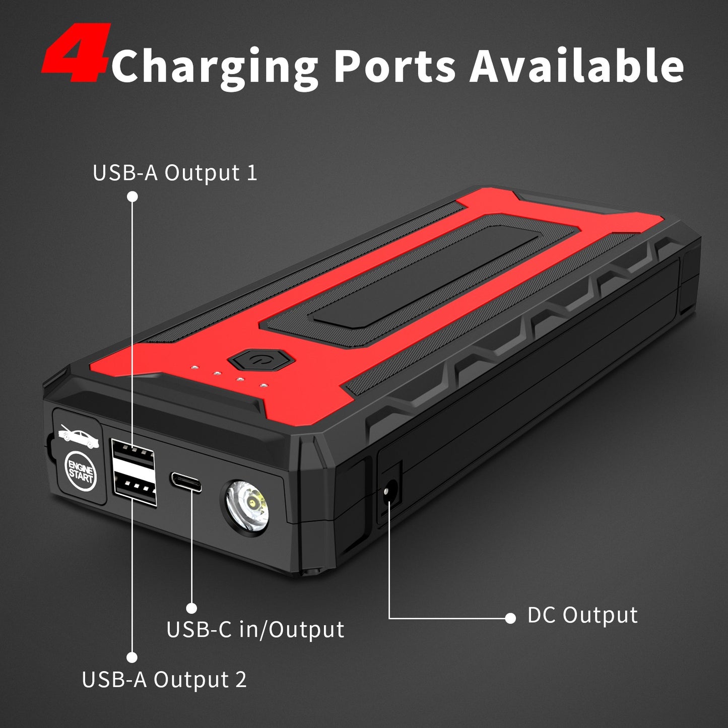 Mobilus energijos šaltinis Choetech Car Jump Starter TC0009 2000A max