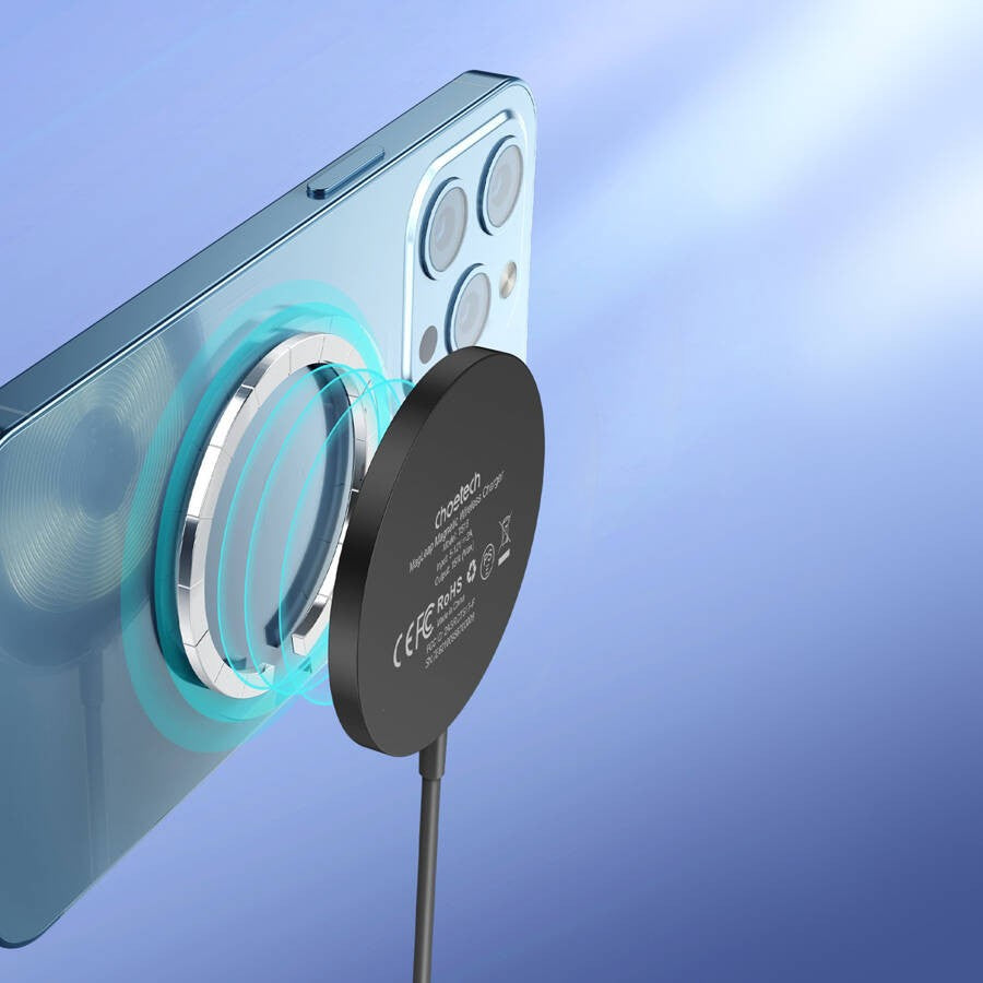 Įkroviklis belaidis Choetech T518-F MagSafe 15W juodas