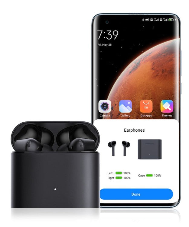 Belaidės ausinės Xiaomi Mi True Wireless Earphones 2 Pro juodos