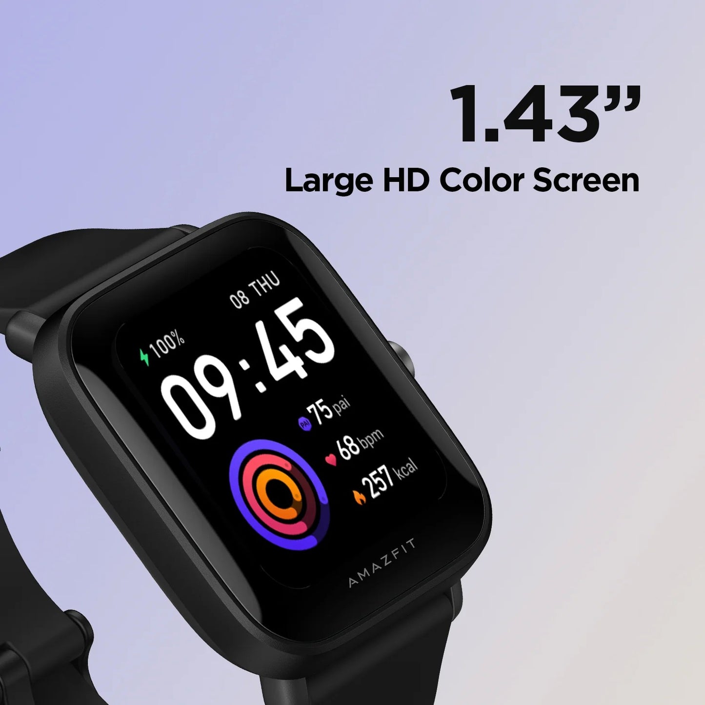 Išmanusis laikrodis Xiaomi Amazfit Bip U Pro juodas