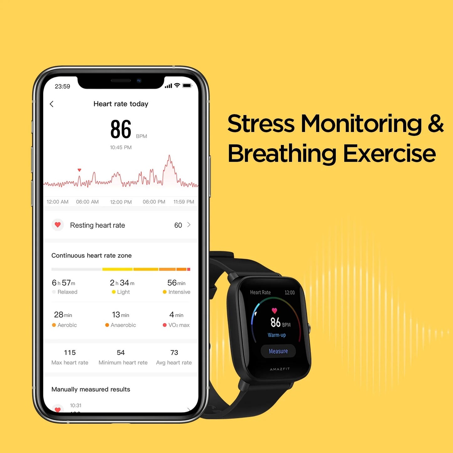 Išmanusis laikrodis Xiaomi Amazfit Bip U Pro juodas