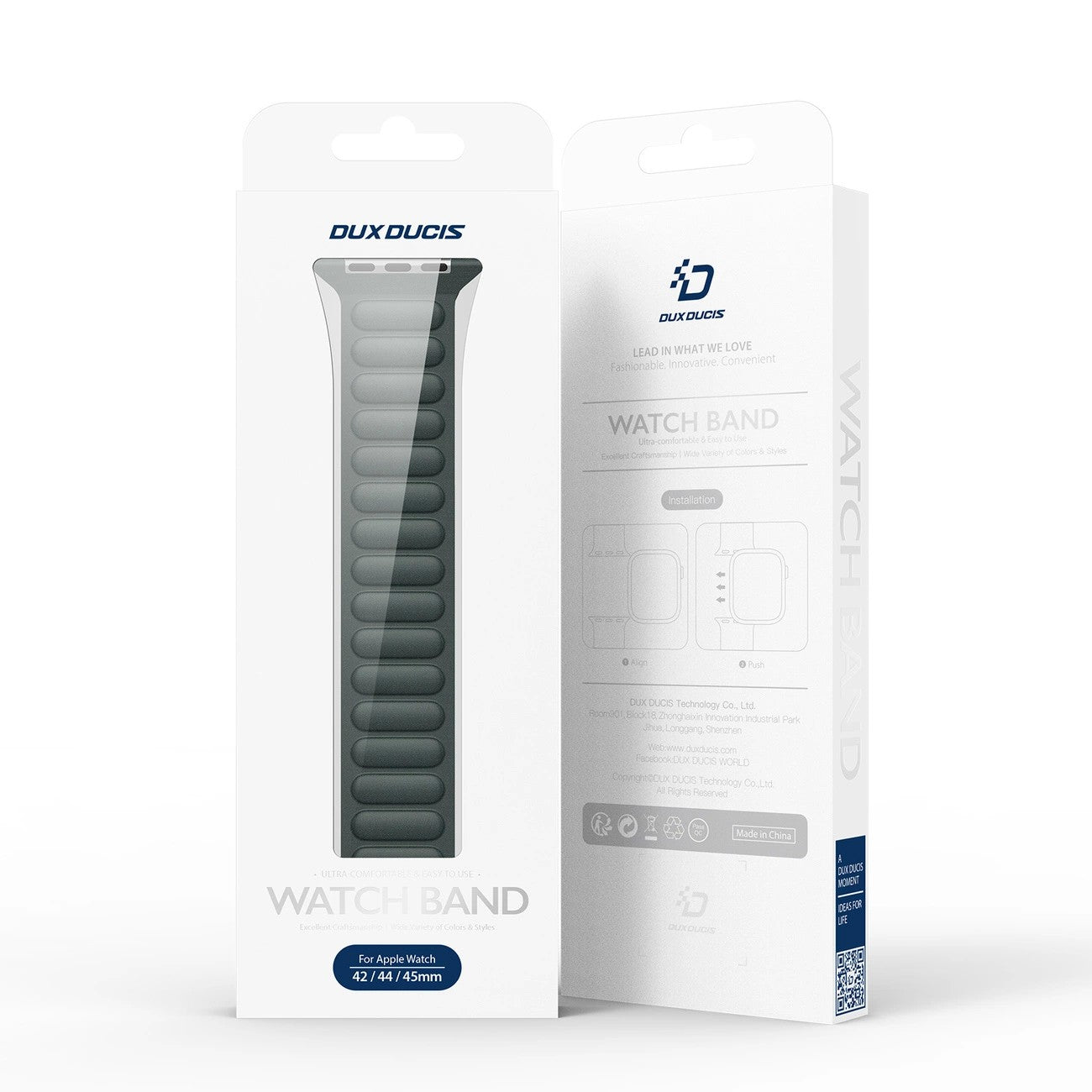 Apyrankė Dux Ducis BL Series Apple Watch 38/40/41mm Evergreen