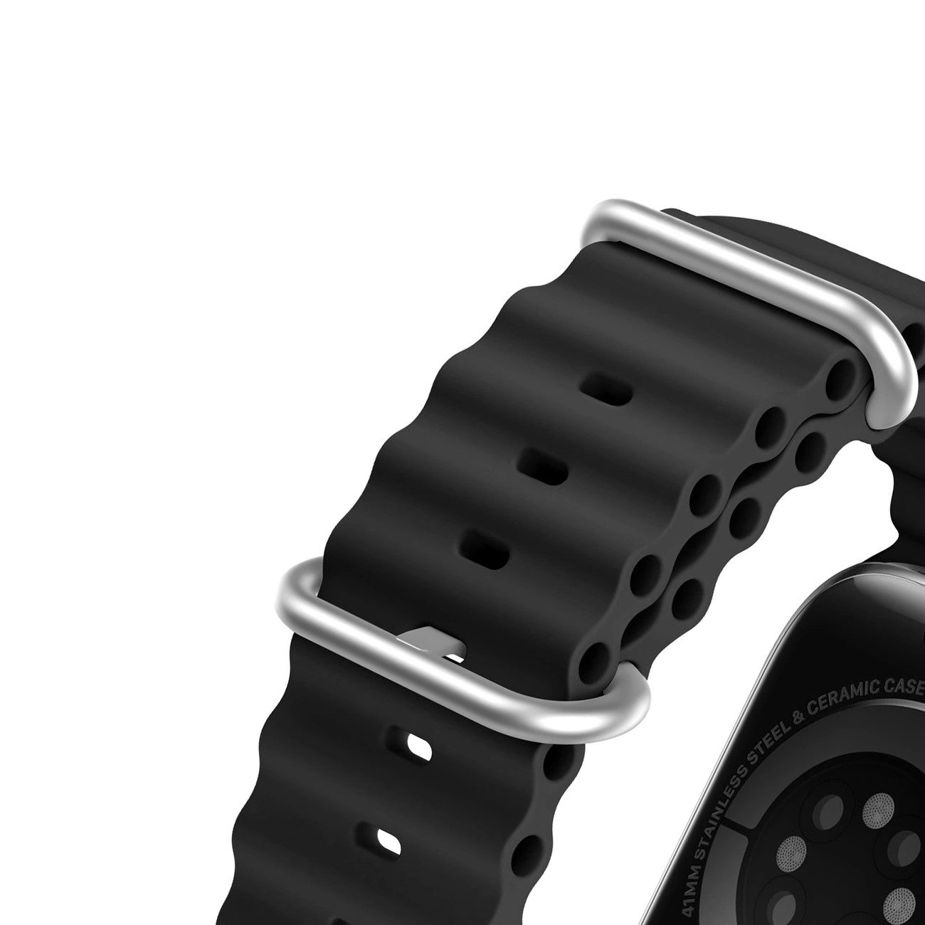Apyrankė Dux Ducis OceanWave Series Apple Watch 38/40/41mm Black