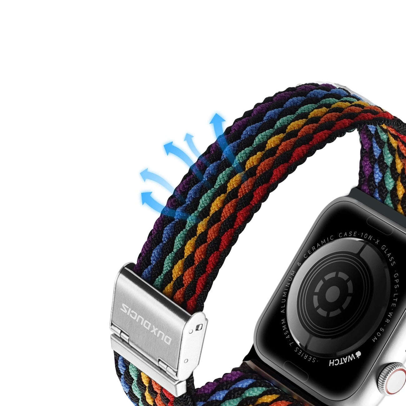 Apyrankė Dux Ducis Mixture II Series Apple Watch 38/40/41mm Dark Stripes