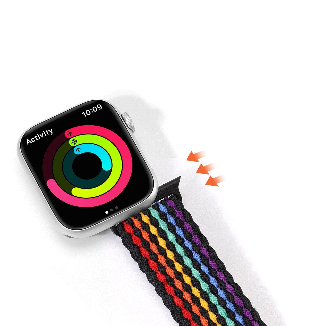 Apyrankė Dux Ducis Mixture II Series Apple Watch 42/44/45/49mm Dark Stripes