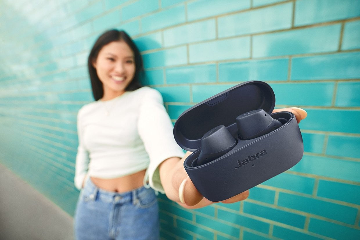Belaidės ausinės Jabra Elite 2 tamsiai mėlynos