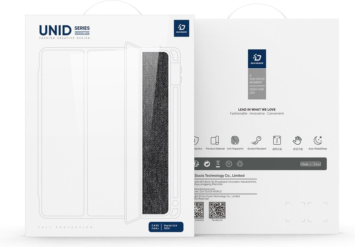 Dėklas Dux Ducis Unid Apple iPad Air 12.9 2024 žalias