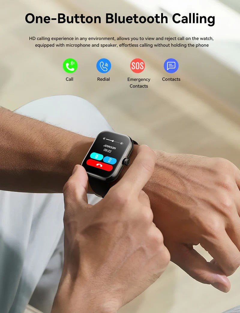 Išmanusis laikrodis Joyroom JR-FT5 Plus Fit-Life Series Smart Watch (Answer/Make Call) rožinio aukso
