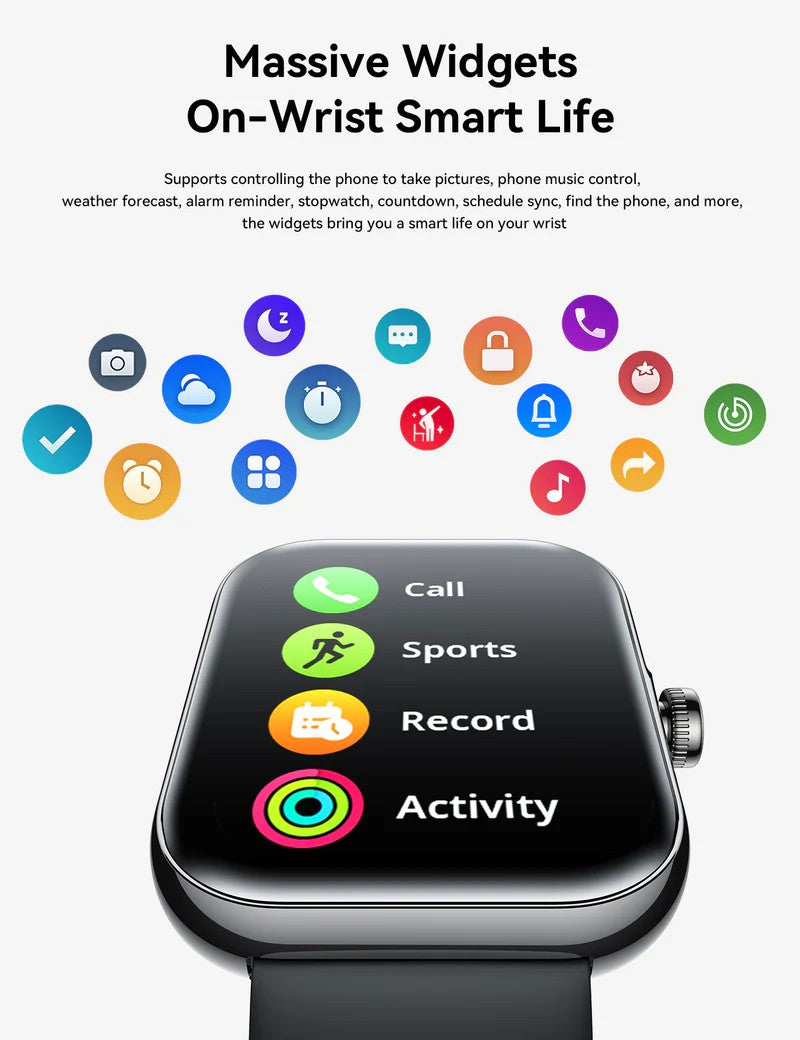 Išmanusis laikrodis Joyroom JR-FT5 Plus Fit-Life Series Smart Watch (Answer/Make Call) rožinio aukso