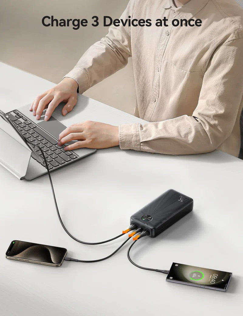 Išorinė baterija Power Bank Joyroom JR-PBF16 22.5W 20000mAh juoda