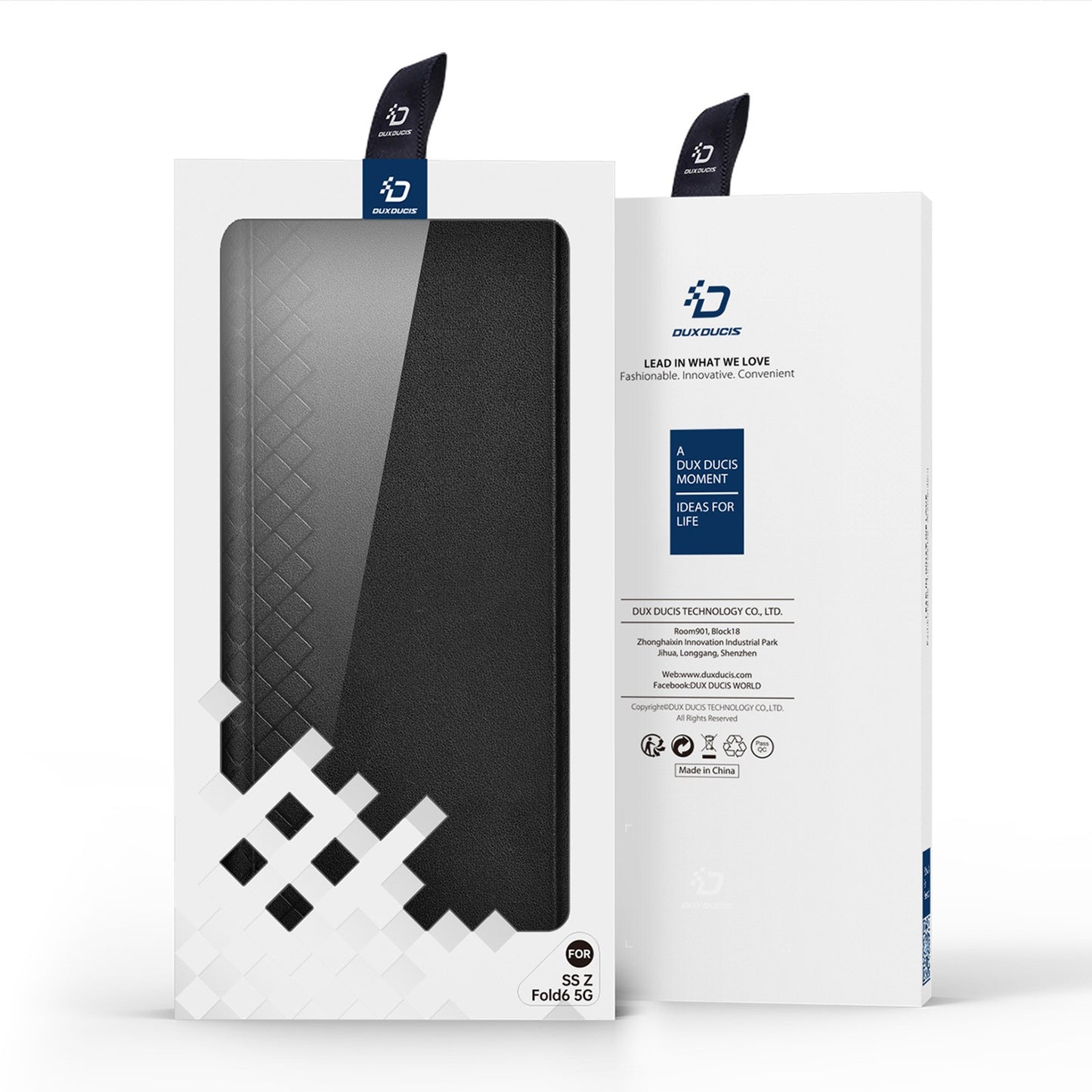 Dėklas Dux Ducis Bril Samsung F956 Z Fold6 mėlynas