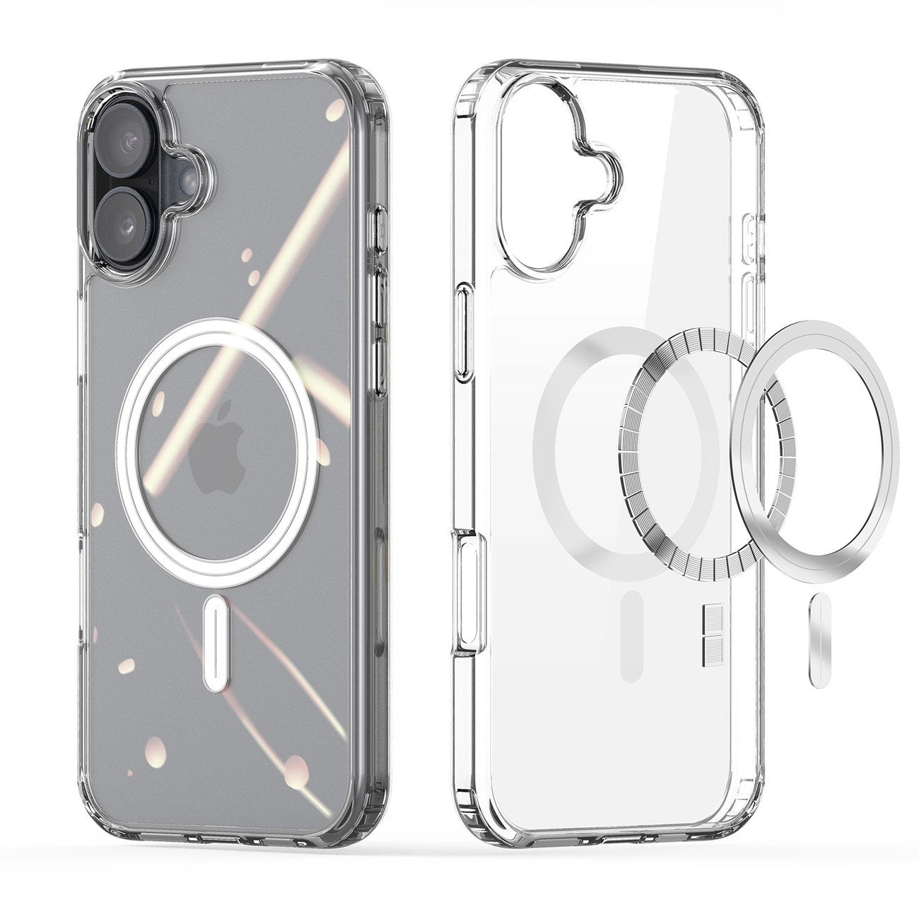 Dėklas Dux Ducis Clin Magsafe Apple iPhone 16 skaidrus