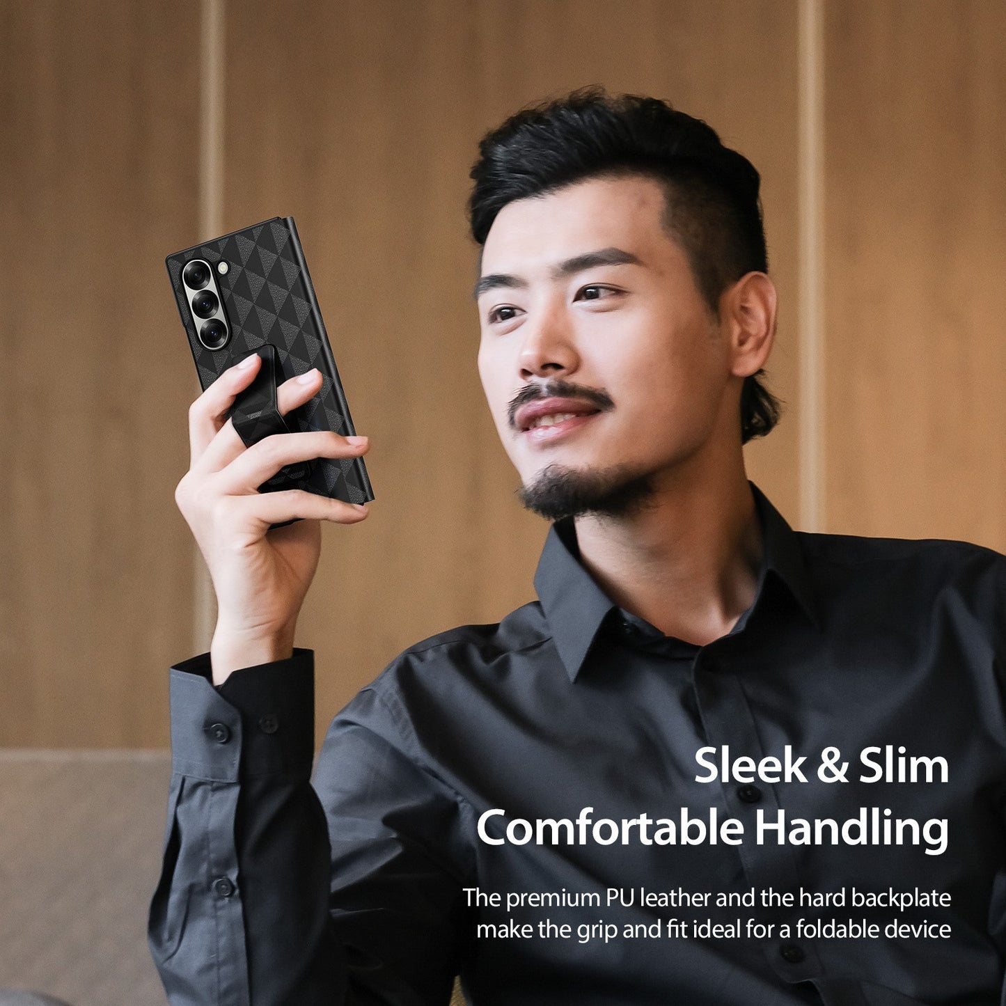 Dėklas Dux Ducis Fitt Samsung F956 Z Fold6 juodas