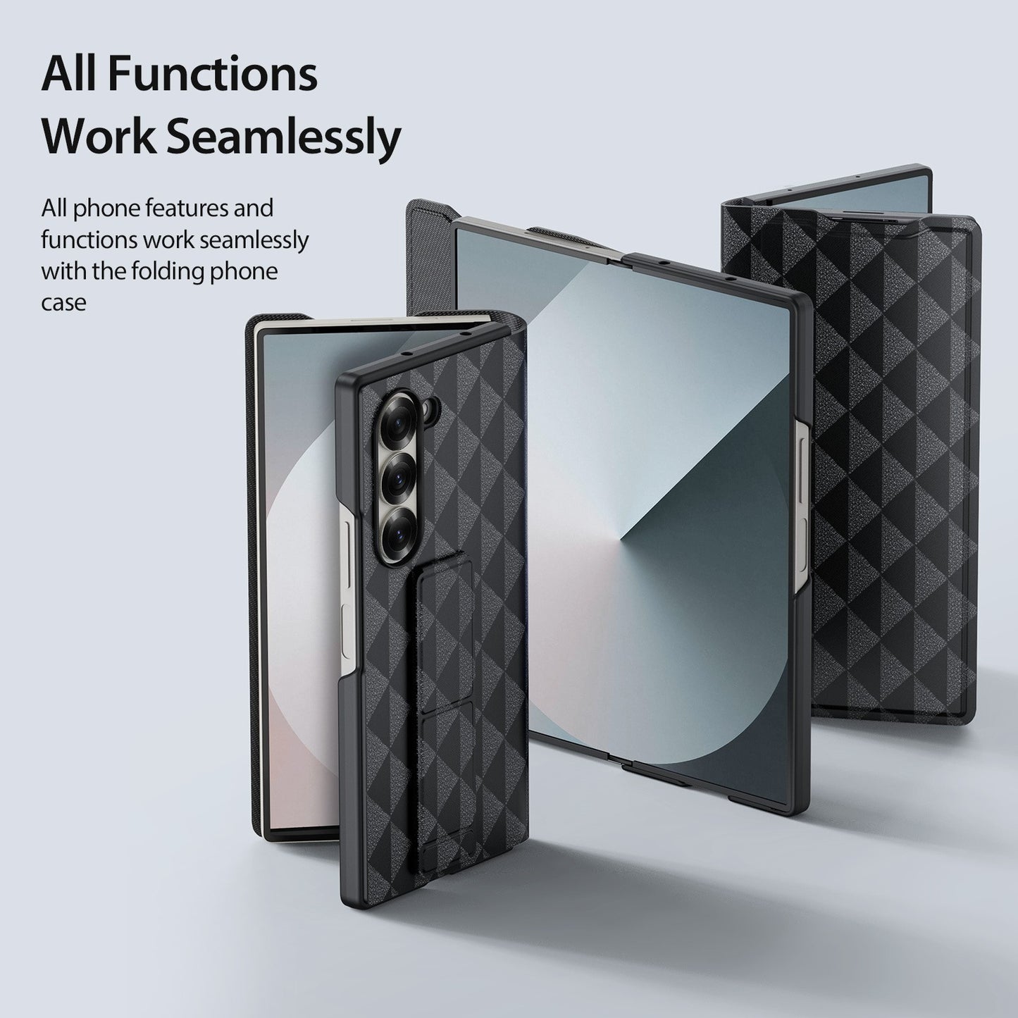 Dėklas Dux Ducis Fitt Samsung F956 Z Fold6 juodas