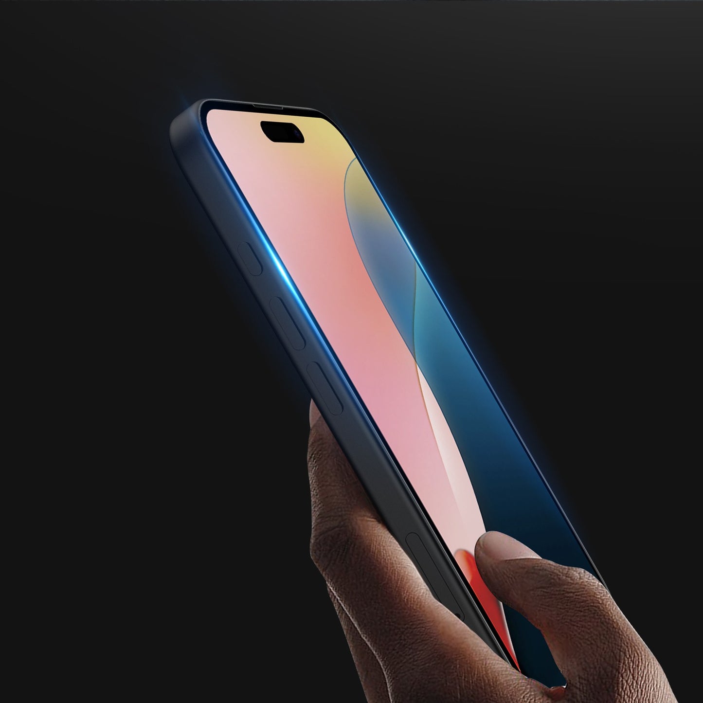 LCD apsauginis stikliukas Dux Ducis 10D Apple iPhone 16 Pro juodas
