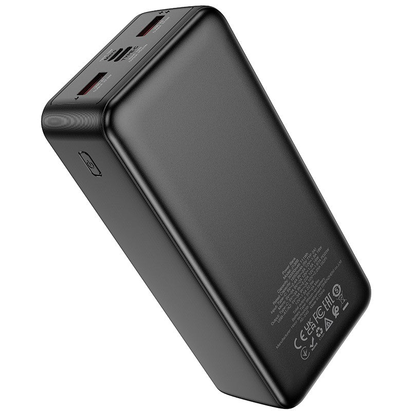 Išorinė baterija Power Bank Hoco J136B 22.5W+PD20W 30000mAh juoda