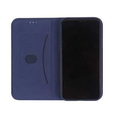 Dėklas Smart Senso Xiaomi Redmi 14C/Redmi A4/Poco C75 tamsiai mėlynas