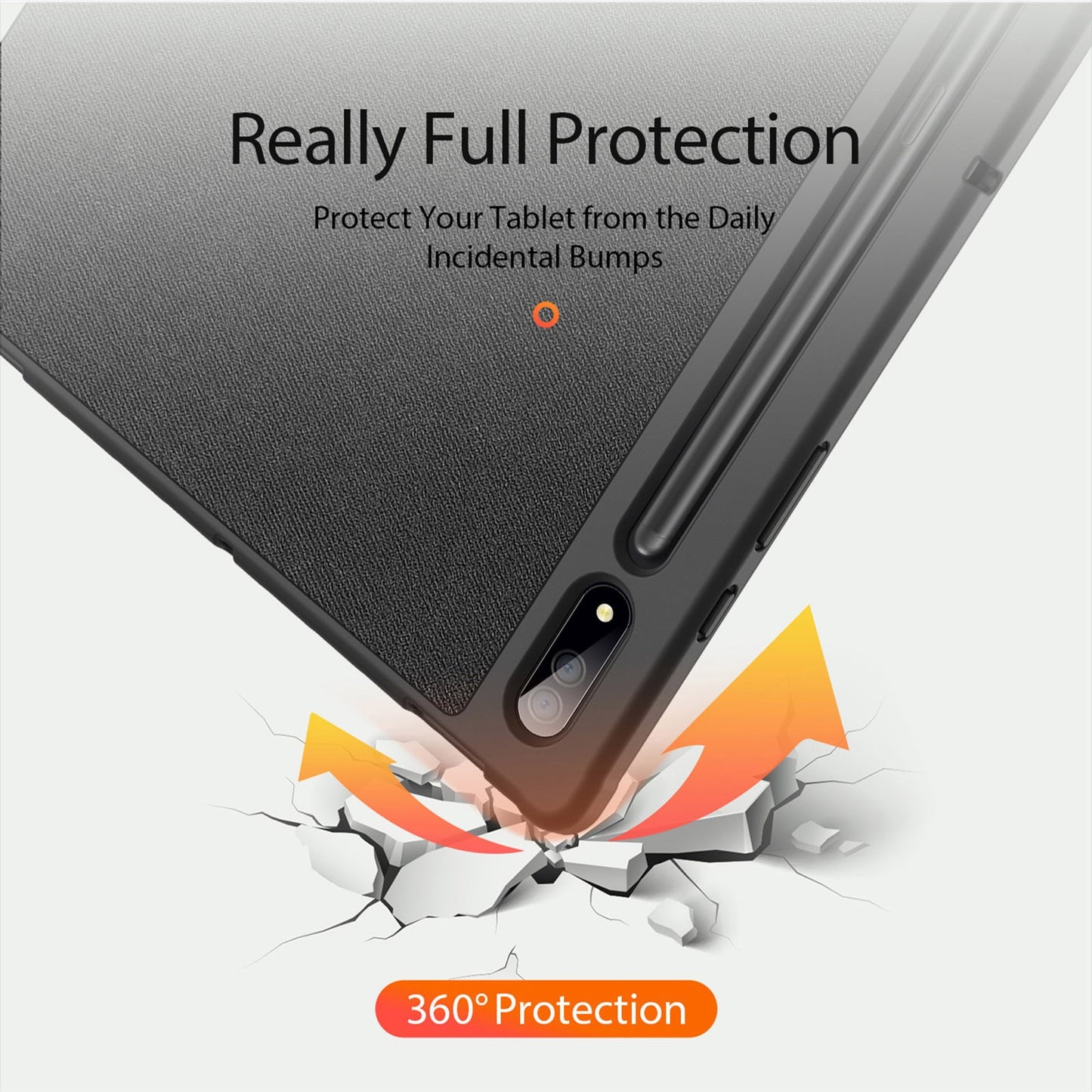 Dėklas Dux Ducis Toby Samsung X920 Tab S10 Ultra juodas